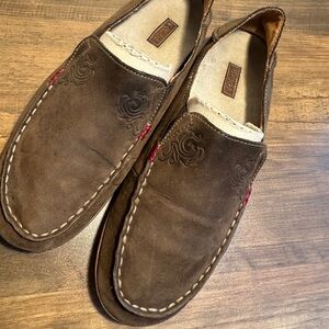 OluKai Nohea Nubuck Slip-on Loafer